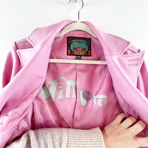 Fillmore Cropped Blazer Jacket Pink Medium - Picture 4 of 9